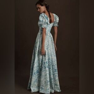 Selkie Blue Porcelain Renaissance Gown